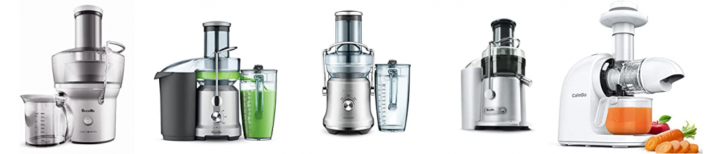Healthy smoothies and save time with an automatic juicer